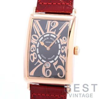 フランクミュラー(FRANCK MULLER)のフランクミュラー 【FRANCK MULLER】 ロングアイランド レリーフ 1150SCDTREL メンズ ブラック K18ピンクゴールド 腕時計 時計 LONG ISLAND RELIEF BLACK K18PG FM【中古】 (腕時計(アナログ))