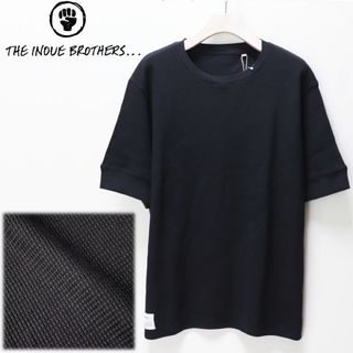 《ザ・イノウエブラザーズ》新品 伸縮性あり ピマコットン ワッフルTシャツ L(Tシャツ/カットソー(半袖/袖なし))