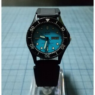 セイコー(SEIKO)のセイコーアルバ・ダイバーズ SEIKOalba diver'sV243-0060(腕時計(デジタル))