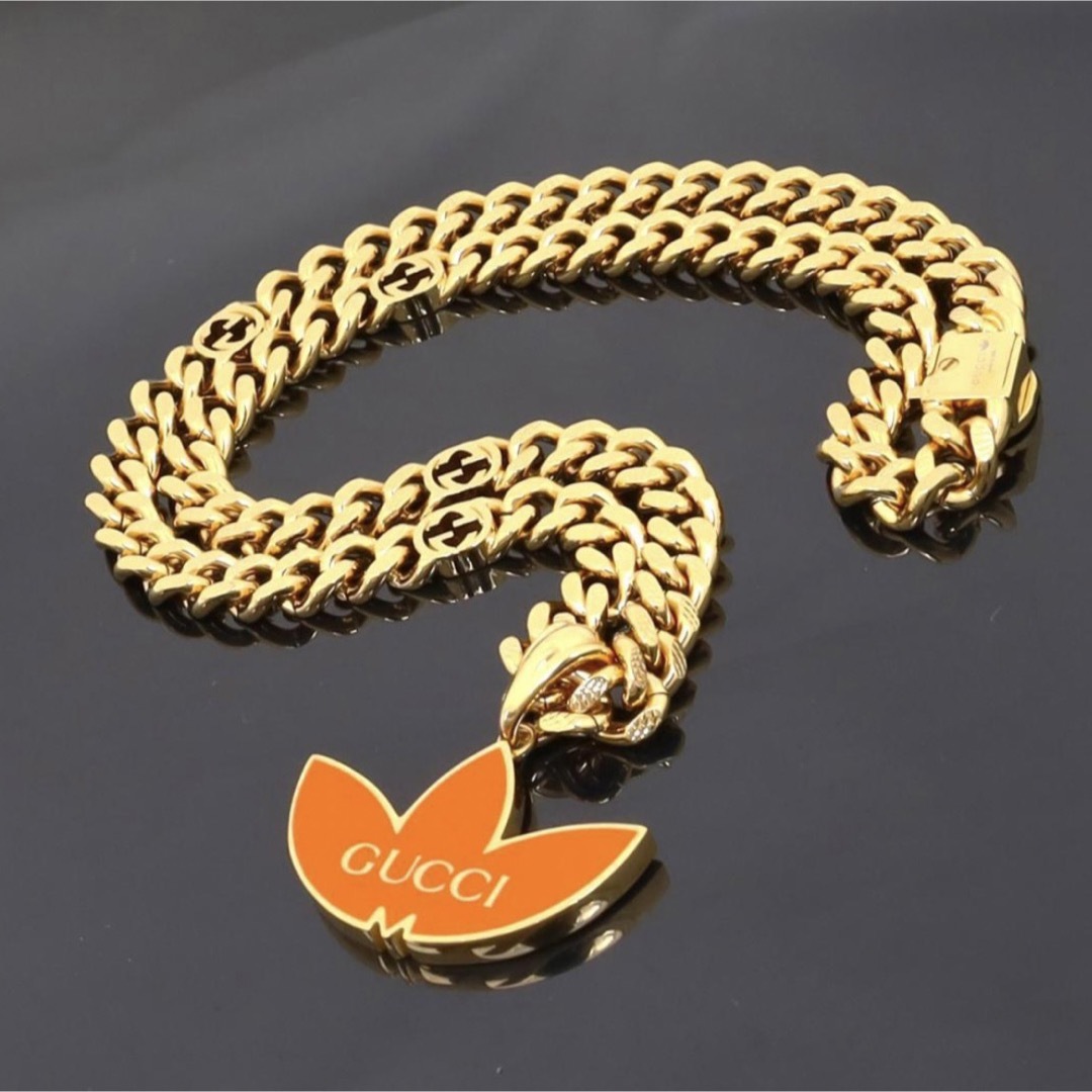 GUCCI - 未使用級‼️ グッチ×アディダス トレフォイル ゴル GUCCI - 未使用級‼️ グッチ×アディダス トレフォイル ゴル