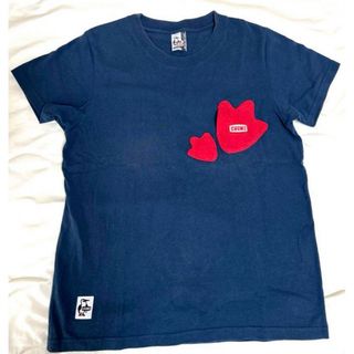 CHUMS レディース Booby Foot Pocket Tシャツ