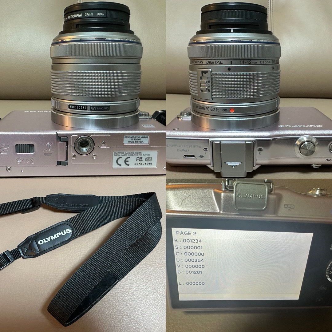 OLYMPUS PEN mini E-PM1ピンク オリンパスペンミラーレス一眼 OLYMPUS PEN mini E-PM1ピンク オリンパスペンミラーレス一眼