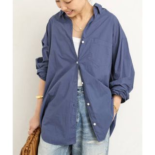 【未使用】Deuxieme Classe COTTON WASHシャツ