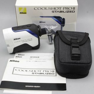 【美品】NIKON COOLSHOT PRO II STABILIZED ゴルフ用レーザー距離計 ニコン クールショット 本体