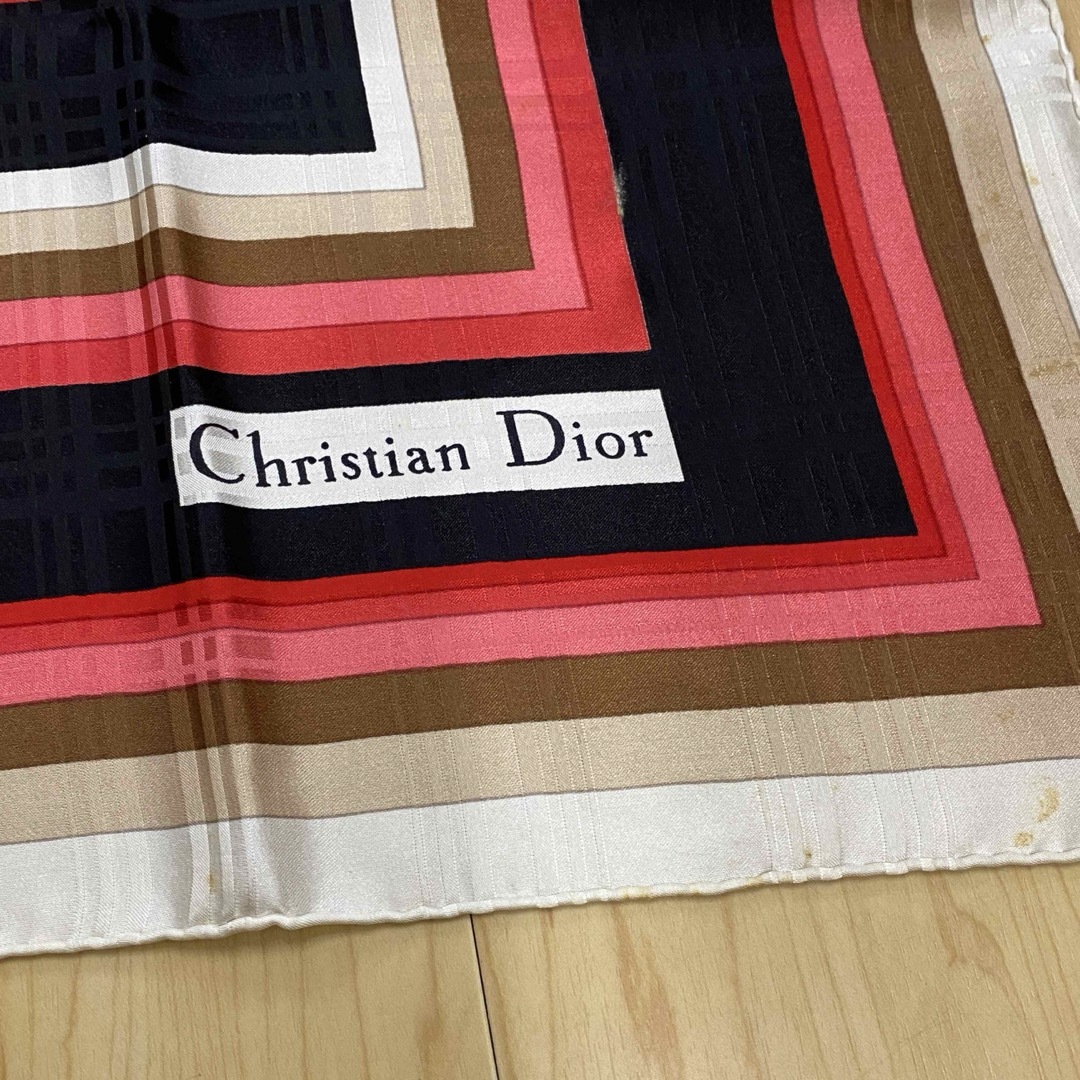 Christian Dior - クリスチャンディオール スカーフ スクエア Christian Dior - クリスチャンディオール スカーフ スクエア