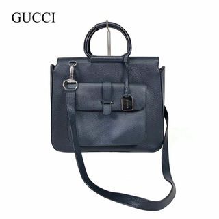 グッチ(Gucci)のグッチ 2way ショルダーバッグ ビジネスバッグ ハンドバッグ トートバッグ(ショルダーバッグ)