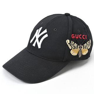 グッチ(Gucci)のグッチ / GUCCI　MLB ニューヨーク ヤンキース　ベースボールキャップ　538565　57-61cm 　【中古】 商品番号 S-155732(キャップ)