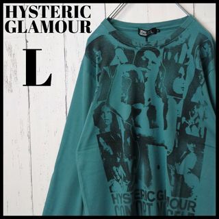 ヒステリックグラマー(HYSTERIC GLAMOUR)の【希少デザイン】 ヒステリックグラマー ヒスガール ロングスリーブTシャツ(Tシャツ/カットソー(七分/長袖))