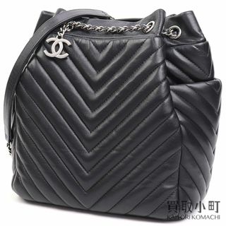 シャネル(CHANEL)のシャネル 【CHANEL】 シェブロンキルティング アーバンスピリット スモール ドローストリングバッグ(ショルダーバッグ)