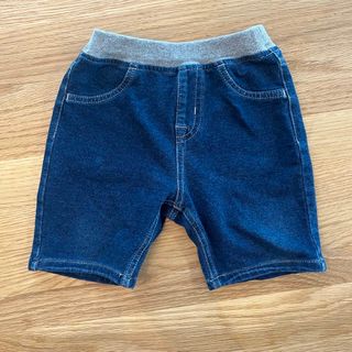 ムジルシリョウヒン(MUJI (無印良品))の無印　半ズボン　デニム　80cm(パンツ)