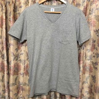 ベルバシーン(VELVA SHEEN)のvelva sheen ベルバシーン　ポケット　Tシャツ　Ｖネック(Tシャツ/カットソー(半袖/袖なし))