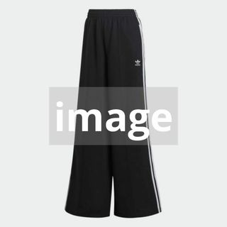 adidas - 0212 極美 adidasトラックパンツ クラシックスワイドレッグ BLK M