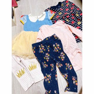 ギャップキッズ(GAP Kids)のベビー服　80 GAP  5点セット(ワンピース)