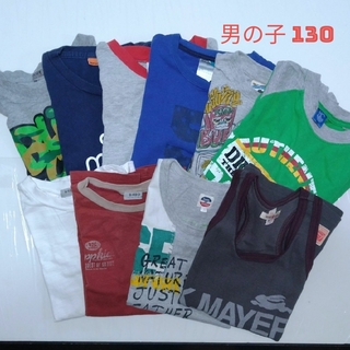 130サイズ  夏服10点まとめ売り(Tシャツ/カットソー)