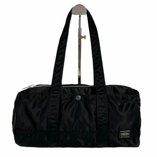 2810 美品 PORTER TANKER ダッフルバッグ(L) ブラック(ドラムバッグ)