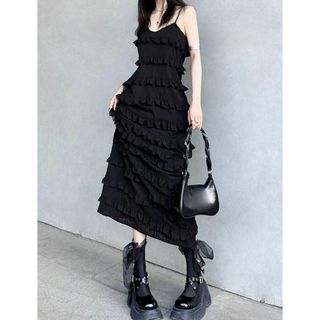 シーイン(SHEIN)のキャミワンピース ドレス(ロングワンピース/マキシワンピース)