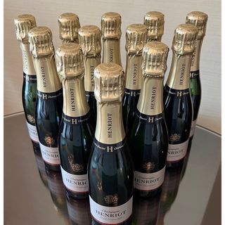 モエエシャンドン(MOËT & CHANDON)のアンリオ ブリュット スーヴェラン  375ml ハーフ　12本セット。(シャンパン/スパークリングワイン)