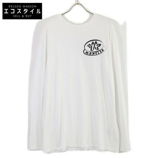 モンクレール(MONCLER)のモンクレール 【美品/国内正規/23年製】LS T-SHIRT ペイントロゴ 長袖Tシャツ/ XL(Tシャツ/カットソー(七分/長袖))