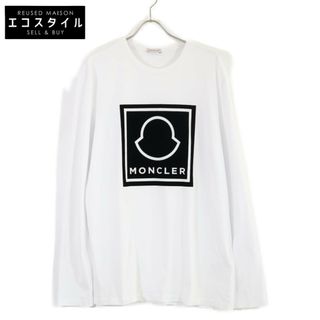 モンクレール(MONCLER)のモンクレール 【美品/国内正規/21年製】MAGLIA T-SHIRT フロントロゴ ロングスリーブカットソー/ XL(Tシャツ/カットソー(七分/長袖))