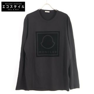 モンクレール(MONCLER)のモンクレール 【美品/国内正規/21年製】MAGLIA T-SHIRT フロントロゴ ロングスリーブカットソー/ XL(Tシャツ/カットソー(七分/長袖))