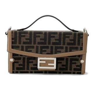 フェンディ(FENDI)のフェンディ ショルダーバッグ FFロゴ ソフトトランク バゲット 7VA565 FENDI バッグ 2wayハンドバッグ(ショルダーバッグ)