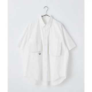 カスタネ(Kastane)の定価12100円　新品タグ付　【Kastane】FISHING SHIRT(シャツ/ブラウス(半袖/袖なし))