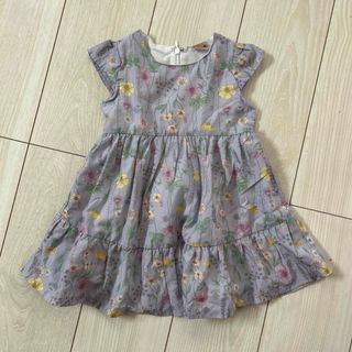 プティマイン(petit main)のpetit mine プティマイン　ワンピース　80cm 子供服(ワンピース)