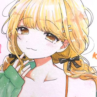 藤田ことね　イラスト色紙