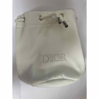 ディオール(Dior)の【Dior】ノベルティポーチ ホワイト 【新品未使用】(ポーチ)