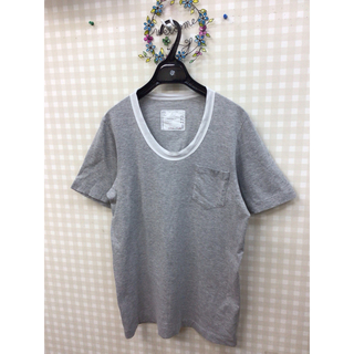 サカイ(sacai)のsacai ポケットVネックTシャツ (Tシャツ(半袖/袖なし))