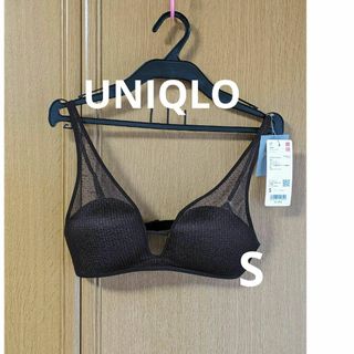 ユニクロ(UNIQLO)のユニクロ　メッシュ　ワイヤレスブラ　Ｓサイズ(ブラ)