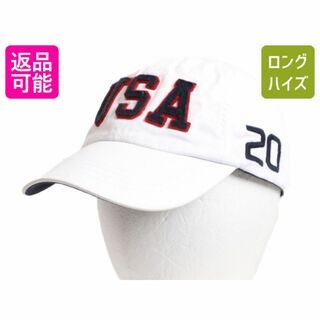 2020 オリンピック USA 代表モデル ポロ ラルフローレン コットン ベースボール キャップ フリーサイズ / 帽子 オリンピック 限定 星条旗