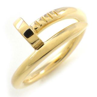 カルティエ(Cartier)のカルティエ Cartier リング ジュスト アン クル B4092658 釘モチーフ K18YG 18号 / #58 【中古】(リング(指輪))