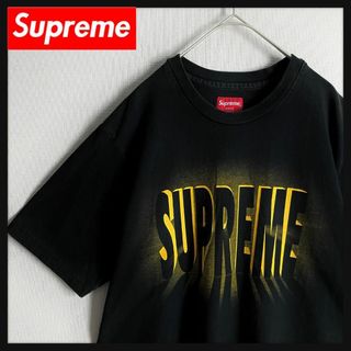 シュプリーム(Supreme)の【大人気デザイン☆即完売☆立体ロゴ】シュプリーム ブラック Tシャツ 半袖(Tシャツ/カットソー(半袖/袖なし))