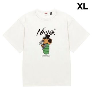 NANGA - ナンガ×ジェリーウカイ エコハイブリッド TEE XL ホワイト 新品未使用