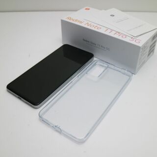 超美品 SIMフリー Redmi Note 11 Pro 5G ポーラーホワイト M222(スマートフォン本体)