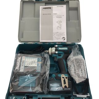 マキタ(Makita)の□□MAKITA マキタ 充電式インパクトレンチ 18V TW300DRGX 青(その他)