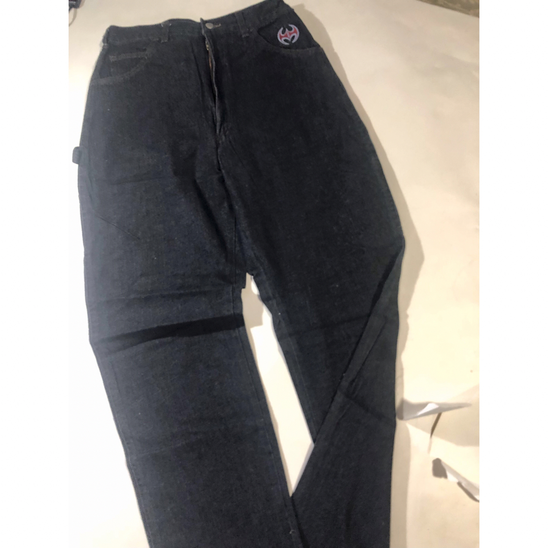未使用国産ペインターパンツblackデニム L メンズのパンツ(デニム/ジーンズ)の商品写真