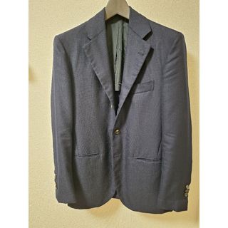 LIVERANO AND LIVERANO ネイビーホップサックジャケット　44