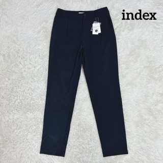 INDEX - index  タックテーパードパンツ