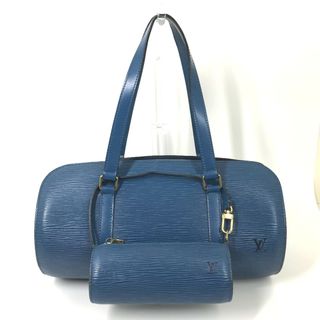 ルイヴィトン(LOUIS VUITTON)のルイヴィトン LOUIS VUITTON スフロ M52225 エピ ポーチ付き ショルダーバッグ エピレザー トレドブルー ブルー(ショルダーバッグ)