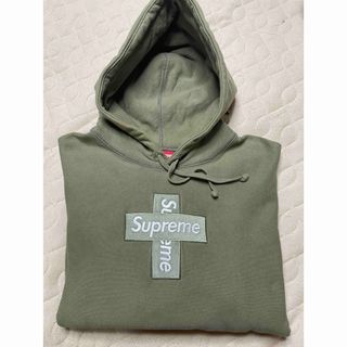 シュプリーム(Supreme)のsupremeクロスBOXロゴパーカー(パーカー)