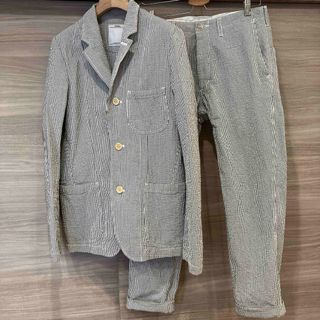 VISVIM - visvim academia blazer シアサッカー セットアップの VISVIM - visvim academia blazer シアサッカー セットアップの