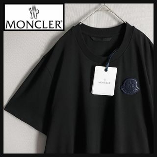 MONCLER - 【タグ付き☆高級モデル☆ワッペン刺繍ロゴ】モンクレール Tシャツ 半袖 入手困難