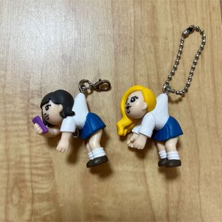 おぱんちゅうさぎ - ギャル　きみまろ　んぽちゃむ　ガチャ　つながる　チャーム　キーホルダー