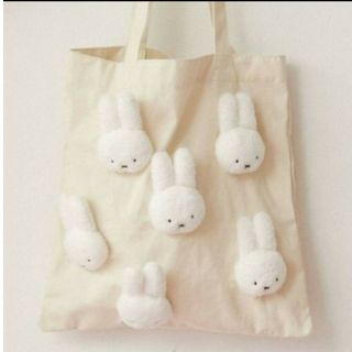 新品 タグ付き miffy ミッフィー もこもこmiffyトート