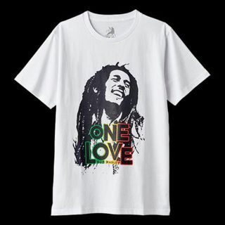 新品 Bob Marley ボブマーリー ONE LOVE 映画 Tシャツ (Tシャツ/カットソー(半袖/袖なし))