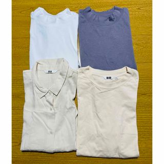 ユニクロ(UNIQLO)のユニクロ　半袖　4枚セット(M3.L1)(Tシャツ(半袖/袖なし))