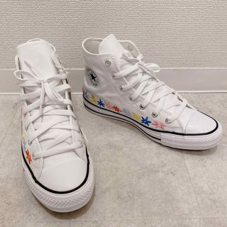 コンバース(CONVERSE)のチャックテイラーフローラルホワイト240mm 日本未入荷(スニーカー)