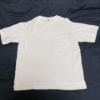 ユニクロ Tシャツ ポケット オーバーサイズ L